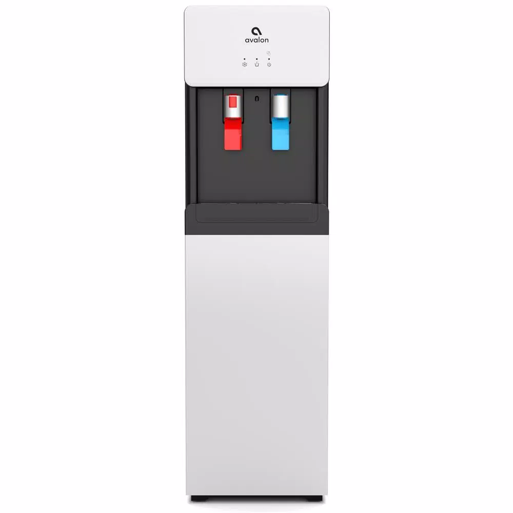 Avalon Touchless Bottom Loading Water Cooler Dispenser, Hot & Cold Water, UL/Energy Star Approved - White