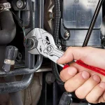 KNIPEX 2-Piece Pliers Wrench Set, 5 in. and 7-1/4 in. thumbnail 4