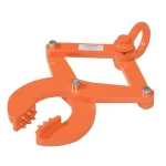 Vestil 6,000 lbs. Capacity Single Scissor Pallet Puller with 5 in. Jaw thumbnail 1