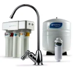 Aquasana OptimH2O Reverse Osmosis Claryum Under-Counter Water Filtration System with Chrome Faucet thumbnail 1