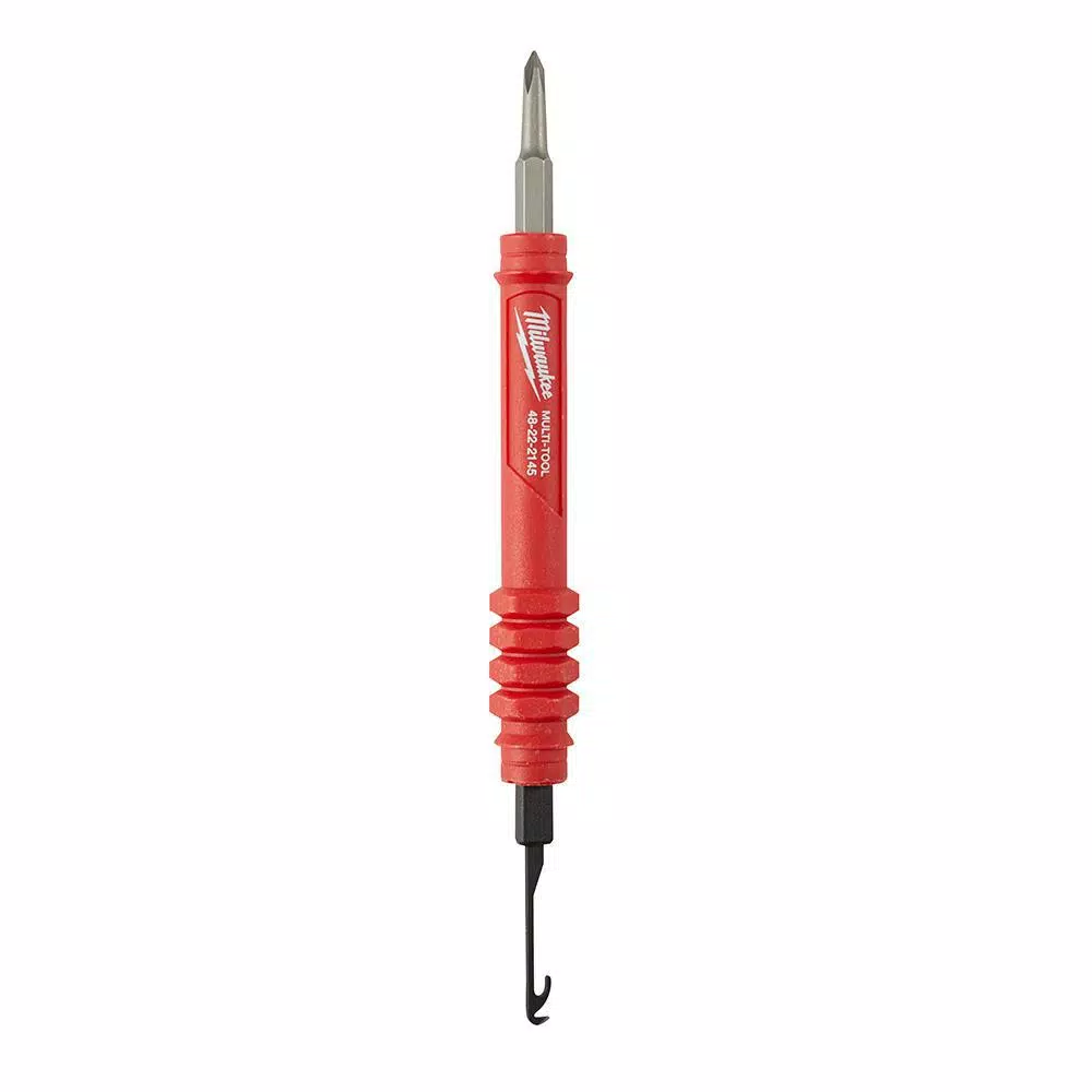 Milwaukee Electrician Snips, Impacting Punchdown Tool, and 4-in-1 Multi-Pick Hand Tool Set