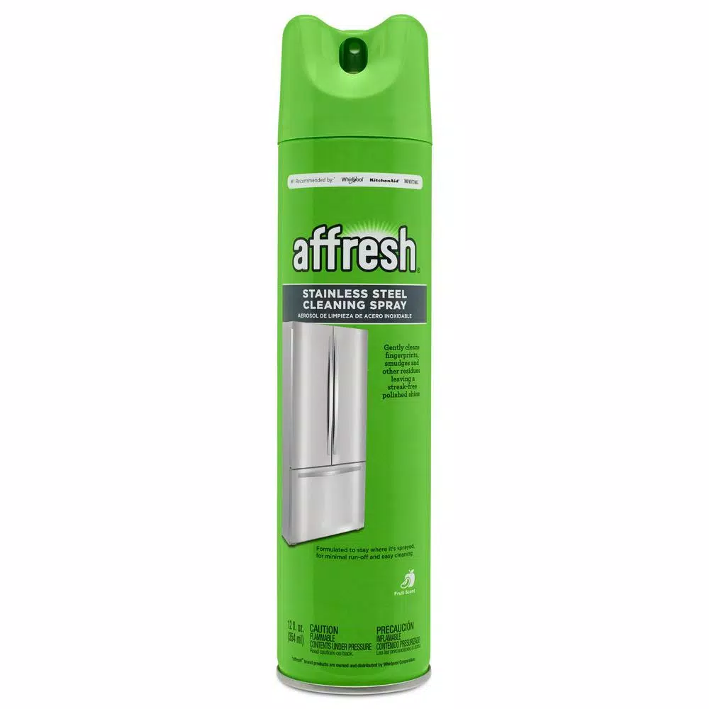 Affresh Stainless Steel Cleaning Spray, 12 oz. Aerosol for Streak-Free Shine