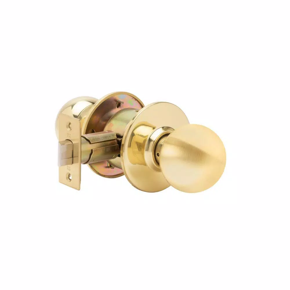 Taco SVB Series Polished Brass Grade 2 Commercial Passage Door Knob