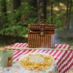Mind Reader 13 in. Clear Acrylic Chip and Dip Bowl Set, Round Serving Tray for Parties and Entertaining thumbnail 3