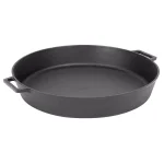 Bayou Classic 20 in. Cast Iron Skillet, Heavy Duty Round Cookware in Black thumbnail 1