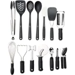 OXO Good Grips 15-Piece Everyday Kitchen Tool Set with Stainless Steel Utensil Holder thumbnail 2