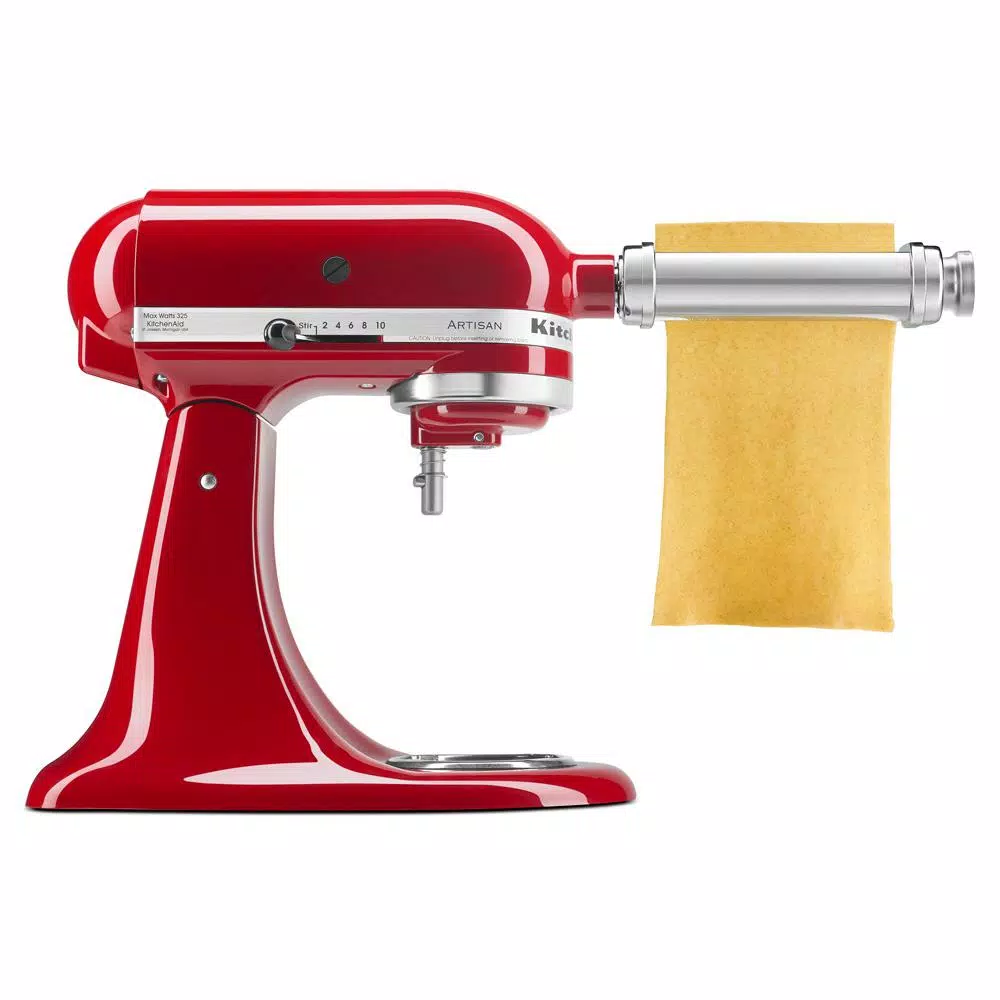 KitchenAid 3-Piece Gray Pasta Roller and Cutter Attachment Set for KitchenAid Stand Mixers