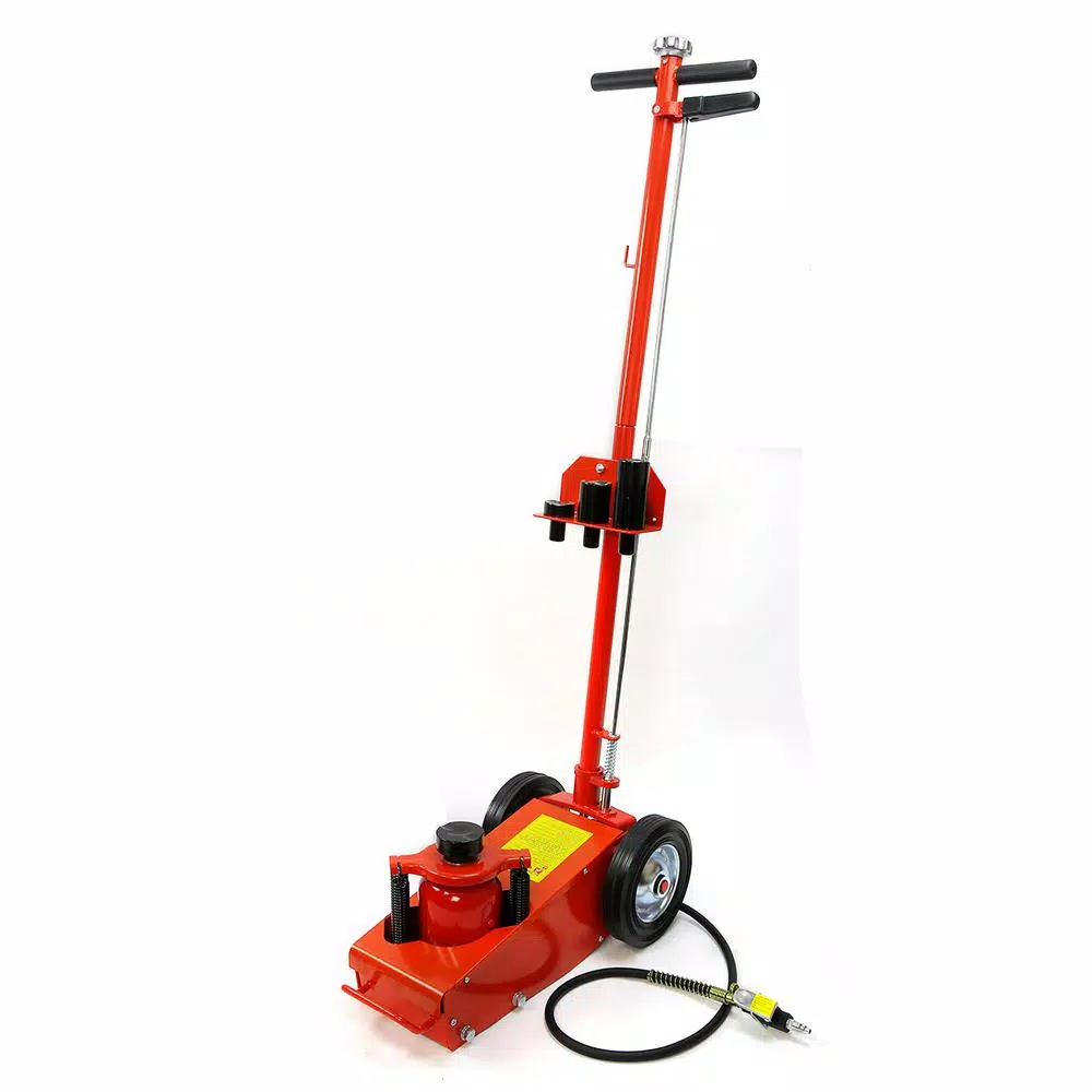 Stark 22-Ton Air Hydraulic Floor Jack, Heavy-Duty Steel Construction for Trucks and Trailers