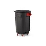 Suncast Commercial Heavy Duty Resin Utility Trash Can Dolly thumbnail 3