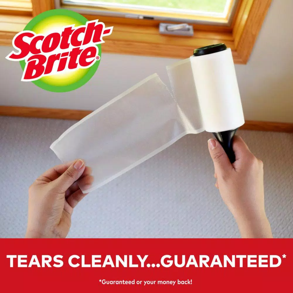 Scotch-Brite Scotch Brite Lint Roller Twin Pack - 12 Rollers with Scotch Brand Adhesive