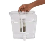 Mind Reader 6.4 Qt Clear Cold Brew Coffee Dispenser with Removable Filter and Spigot thumbnail 4