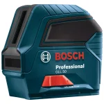 Bosch GLL 50 Self-Leveling Cross-Line Laser Level Kit with BM3 Positioning Device and Compact Tripod thumbnail 8