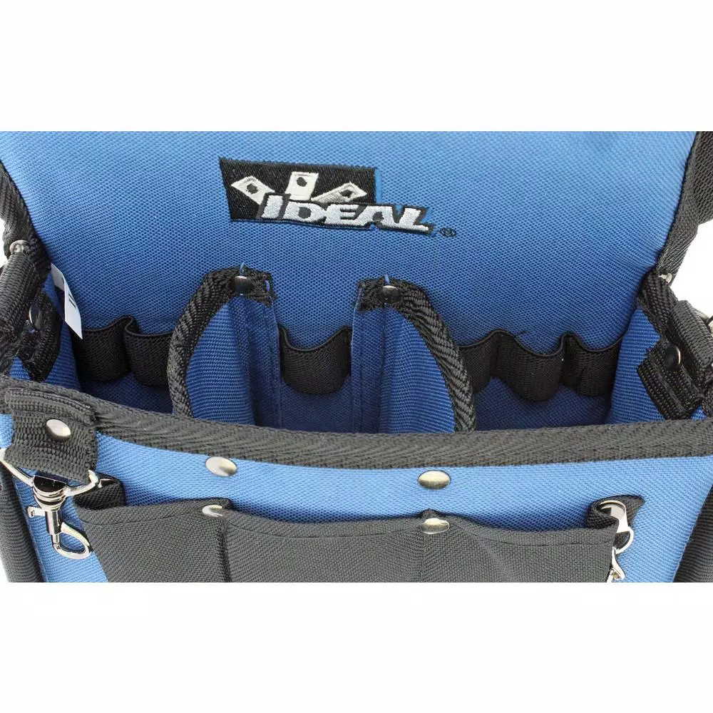 Ideal Electrical 14-Piece Professional Electrical Tool Kit with Journeyman Tote Bag