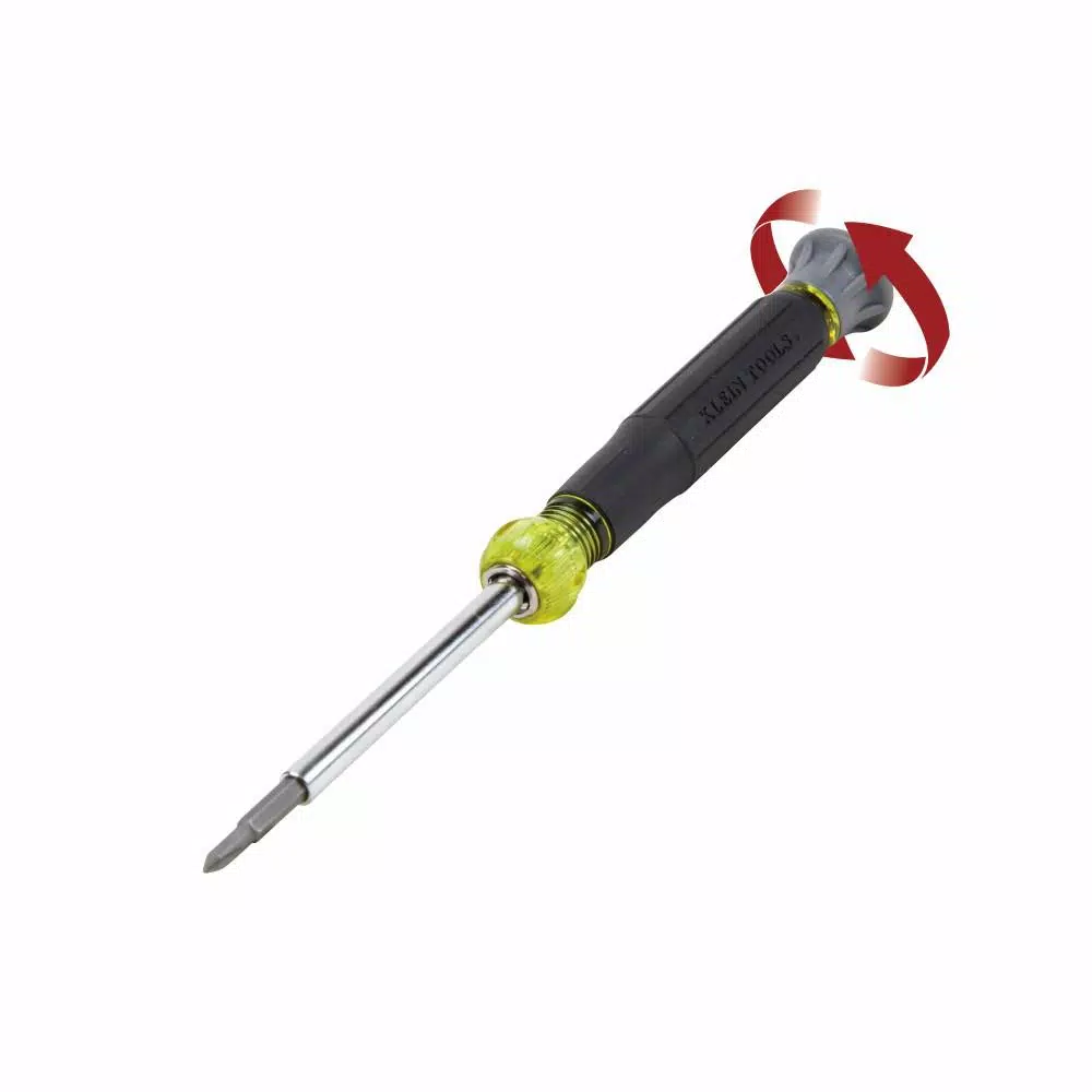 Klein Tools Precision Electronics Screwdriver and Rechargeable Focus Flashlight with Laser Set