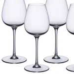 Villeroy & Boch Purismo Lead-Free Crystal Red Wine Glasses, 19.25 oz (Set of 4) thumbnail 2