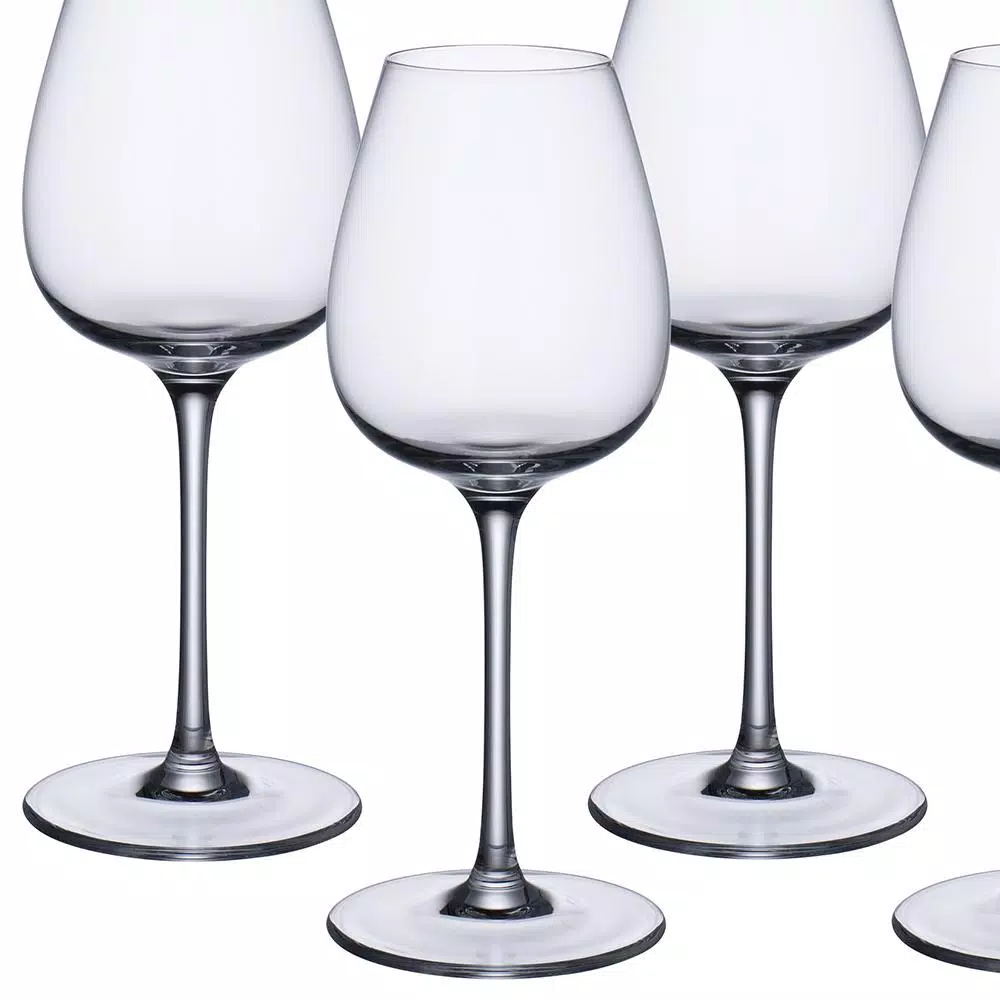 Villeroy & Boch Purismo Lead-Free Crystal Red Wine Glasses, 19.25 oz (Set of 4)