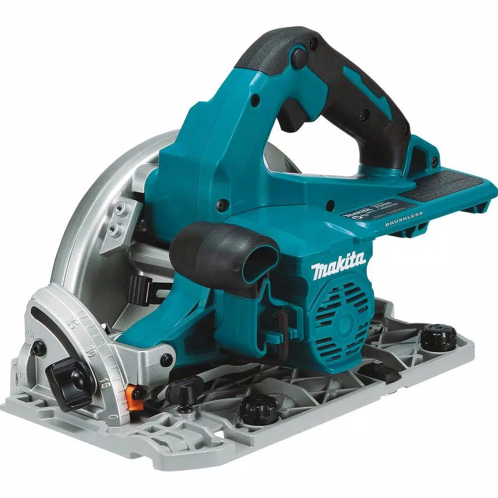Makita 18V X2 LXT Brushless 7-1/4" Cordless Circular Saw Guide Rail Compatible Base (Tool-Only)