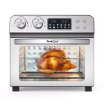 Boyel Living GeekChef 24 Qt. Silver Stainless Steel Digital Convection Air Fryer Toaster Oven with 10-in-1 Functions thumbnail 9