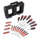 Stalwart 58-Piece Magnetic Screwdriver Bit Set with Compact Hard-Plastic Case thumbnail 2