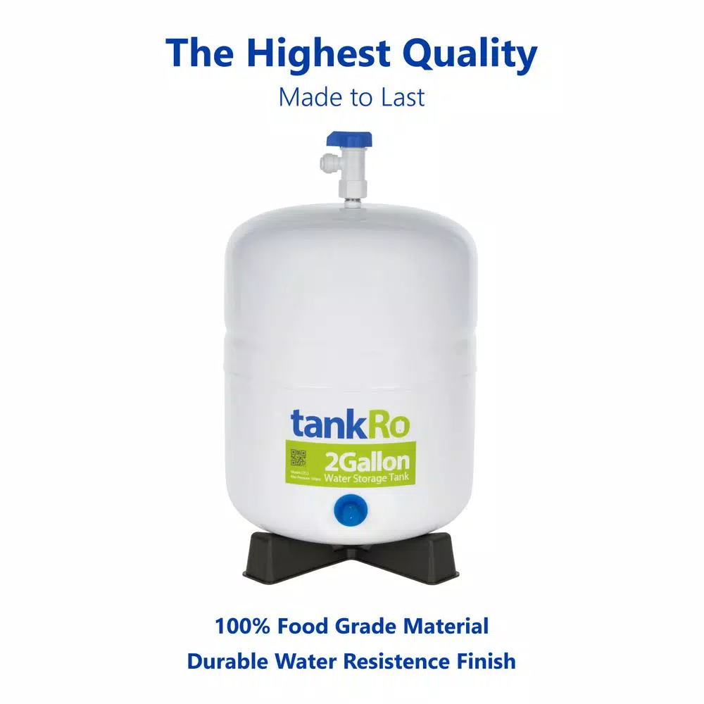 Express Water tankRO 2-Gallon Reverse Osmosis Water Filtration Expansion Storage Pressure Tank