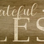 Stratton Home Decor Grateful, Thankful, Blessed Wood Sign Wall Art thumbnail 3
