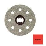 Dremel EZ Lock 1-1/2 in. Diamond Tile Cutting Wheel for Ceramic and Floor Tile thumbnail 2