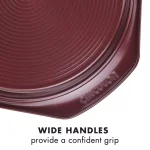 Circulon Nonstick Bakeware Cookie Pan, 10-Inch x 15-Inch, Merlot thumbnail 6