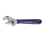 Klein Tools 8 in. Extra Wide Jaw Adjustable Wrench, 1-1/2 in. Capacity thumbnail 1