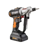 Worx 20V Power Share Switchdriver Cordless 1/4 in. Drill/Driver with 67-Piece Accessory Kit thumbnail 2