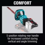 Makita 18V LXT Brushless Cordless 30 in. Hedge Trimmer (Tool Only) thumbnail 7