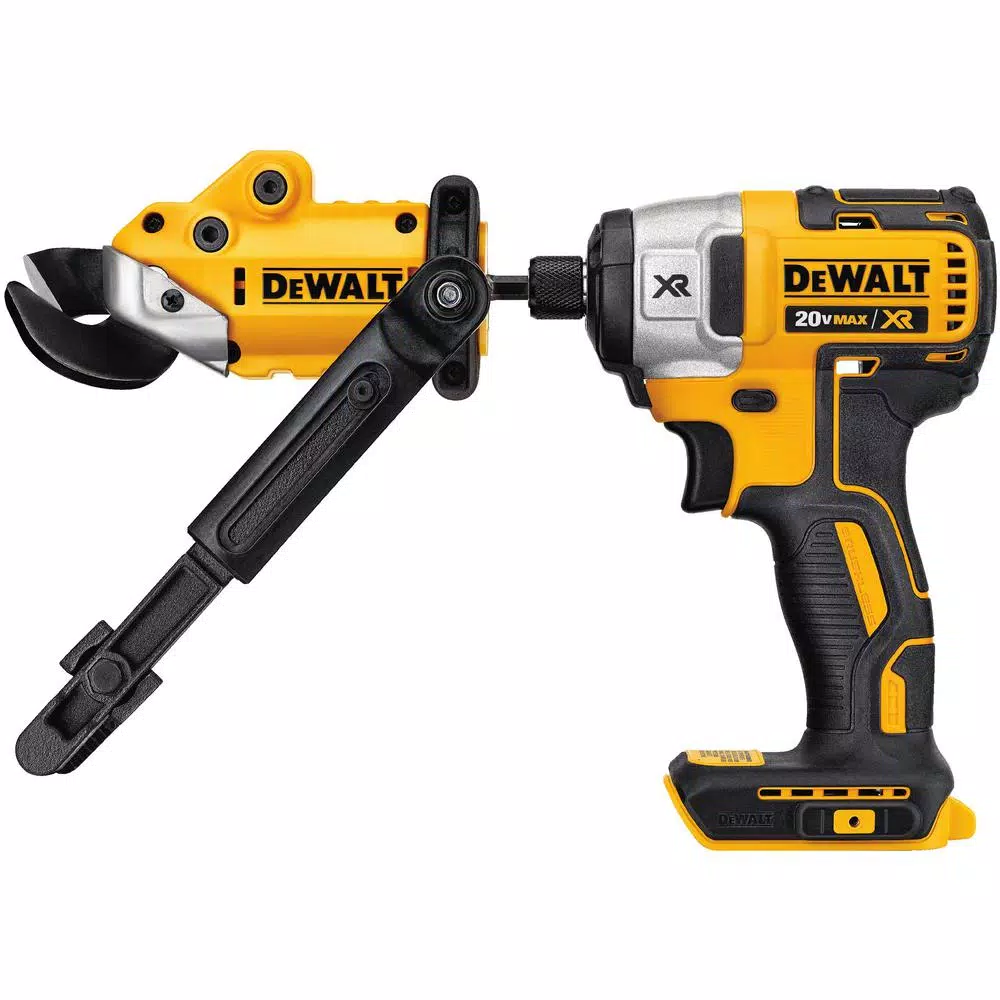 DEWALT Impact Ready 18-Gauge Shears Attachment for Impact Drivers and Drills