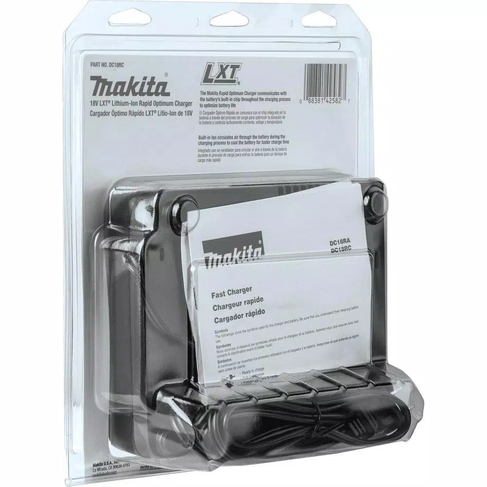 Makita 18V LXT Lithium-Ion Rapid Optimum Battery Charger
