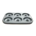 Fox Run Non-Stick 6-Cavity Donut Pan, Heavy Duty Carbon Steel thumbnail 5