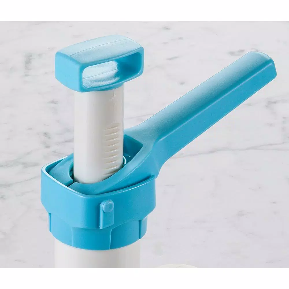Hutzler 23-Piece Easy Action Cookie Press and Food Decorator Set