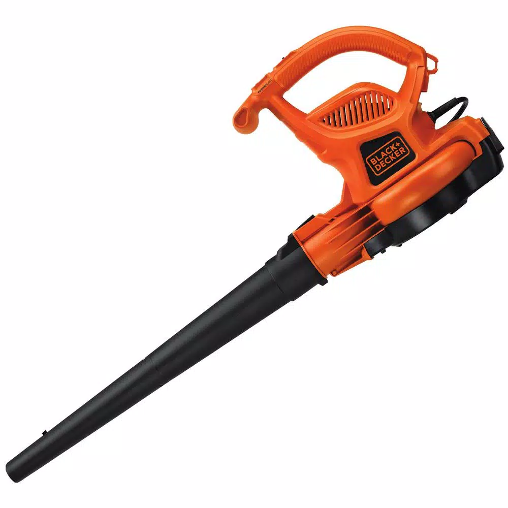 BLACK+DECKER VACPACK 3-in-1 Corded Electric Backpack Leaf Blower, Vacuum, and Mulcher - 250 MPH, 400 CFM, 12 Amp