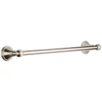 Delta Crestfield 18 in. Single Towel Bar, Brushed Nickel thumbnail 1