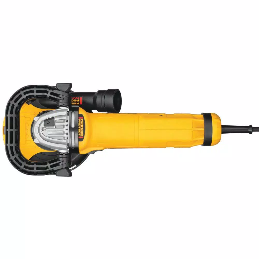DEWALT 13 Amp Corded Angle Grinder Kit with 5 in. Surface Grinding Dust Shroud