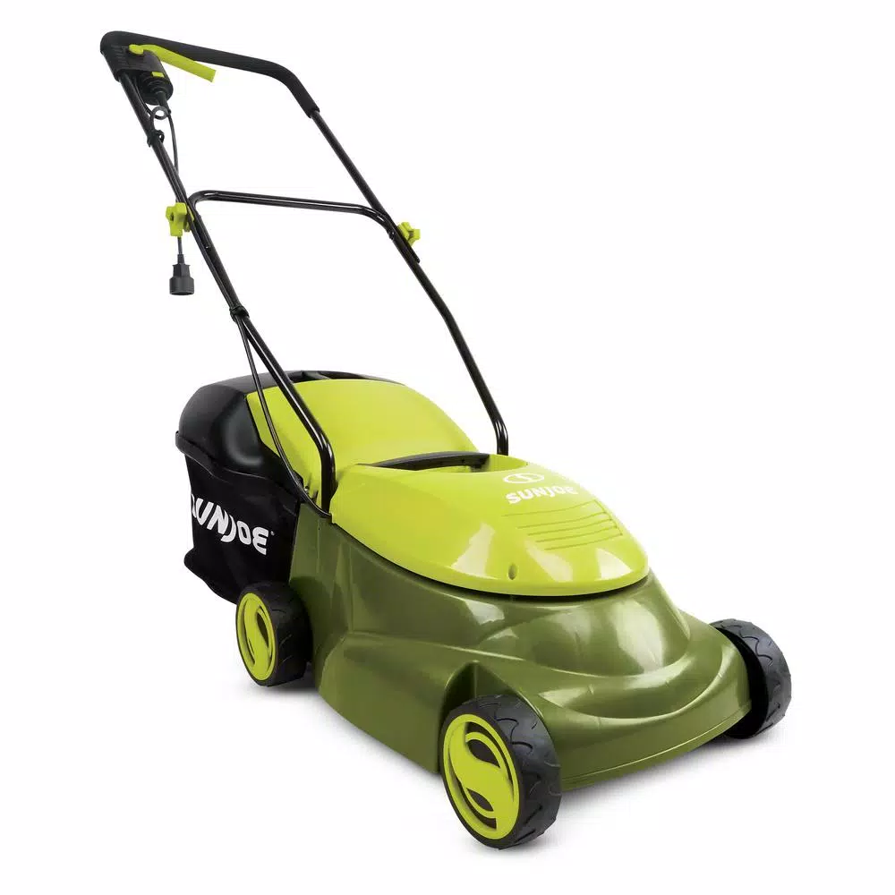 Sun Joe MJ401E 14 in. 12 Amp Corded Electric Walk Behind Push Lawn Mower