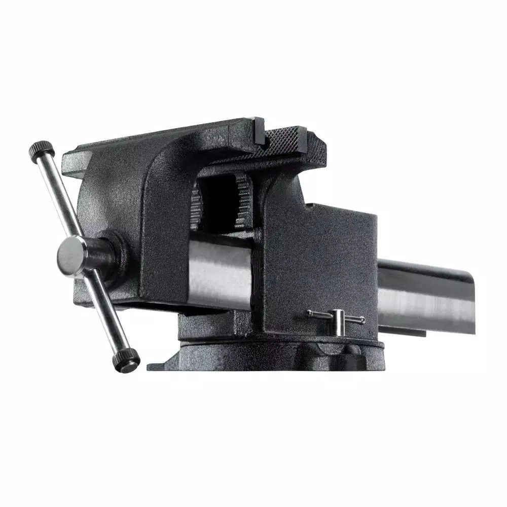 TEKTON 8 in. Swivel Bench Vise with 360° Swivel Base and Polished Anvil