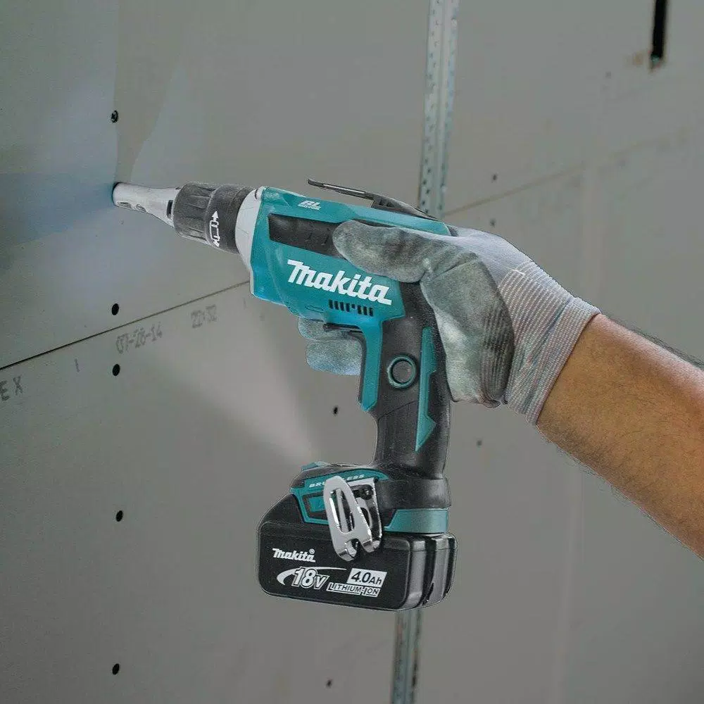 Makita 18V LXT Brushless Cordless Drywall Screwdriver with Push Drive & 5.0Ah Battery
