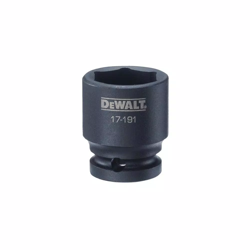 DEWALT 1/2 in. Drive 25 mm 6-Point Low Profile Impact Socket