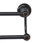 Delta Porter 24 in. Double Towel Bar, Oil Rubbed Bronze thumbnail 6