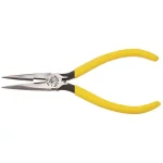 Klein Tools 6 in. Standard Long Nose Side Cutting Pliers with Spring thumbnail 1