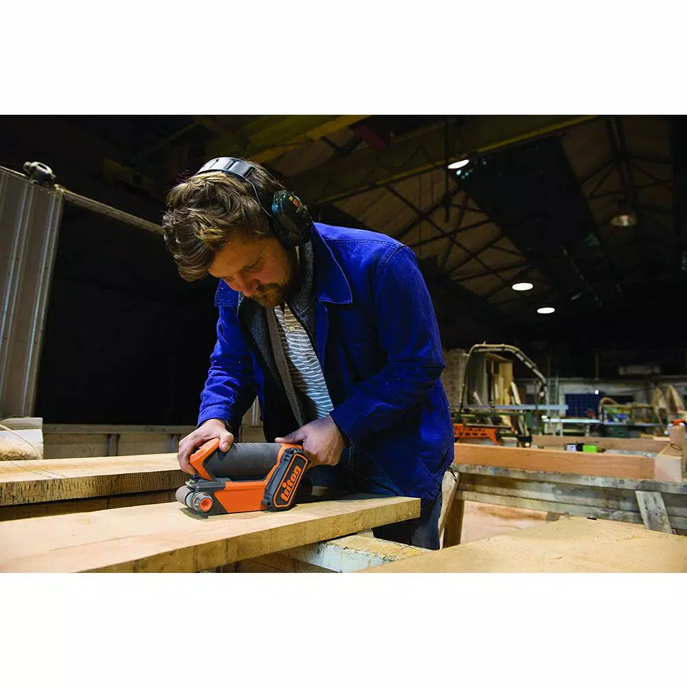 Triton TCMBS 450W Corded Belt Sander, 2.5 in. Width, 110-Volt