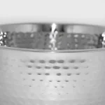 ExcelSteels 5 Qt. Professional Stainless Steel Hammered Mixing Bowl thumbnail 3