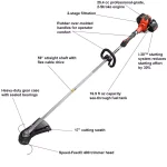 ECHO SRM-266 25.4cc Gas 2-Stroke Straight Shaft String Trimmer thumbnail 2