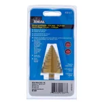 Ideal Titanium Nitride Coated Step Drill Bit, 1/4 in. to 1 3/8 in., 3/8 in. Shank thumbnail 2