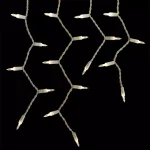 GE String-A-Long 300-Light Clear Icicle Light Set, Indoor/Outdoor thumbnail 1
