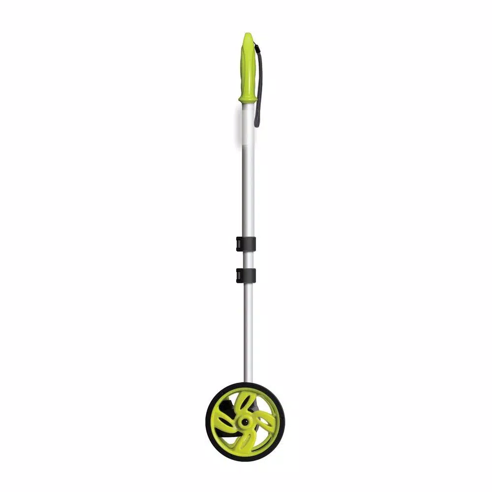 Calculated Industries Wheel Master 4D Dual Measuring Wheel, 4 in. Wheels, Telescoping Handle