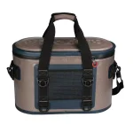 Camp-Zero 25.88 Qt. 40-Can Premium Soft Cooler - Beige and Blue thumbnail 3